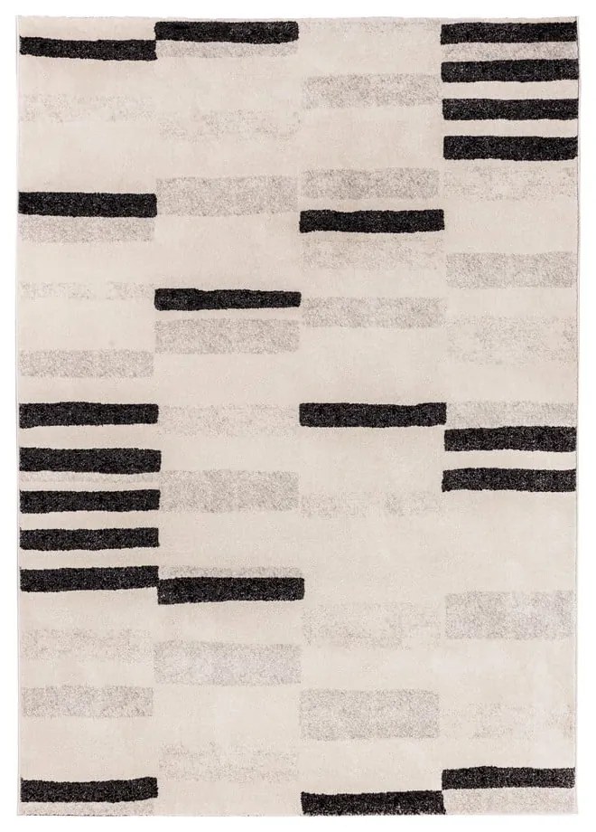 Szaro-kremowy dywan 80x150 cm Mosaica – Universal
