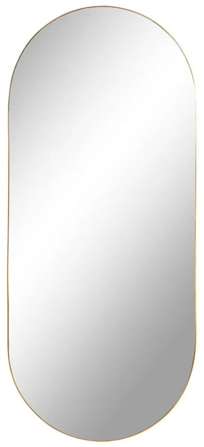 Lustro ścienne z ramą w kolorze złota House Nordic Jersey, 35x80 cm