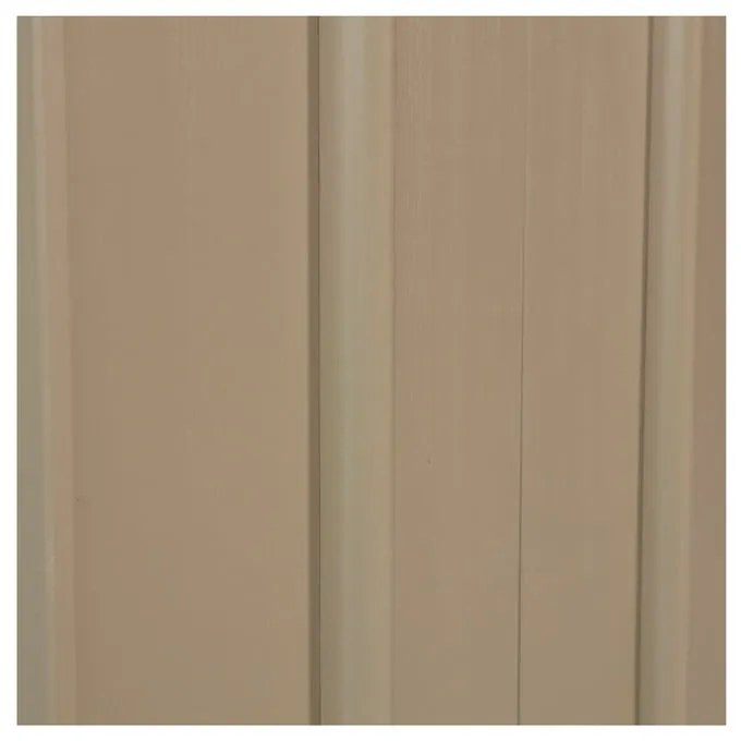Beżowa niska komoda z litego drewna sosnowego 200x85 cm Basu – WOOOD