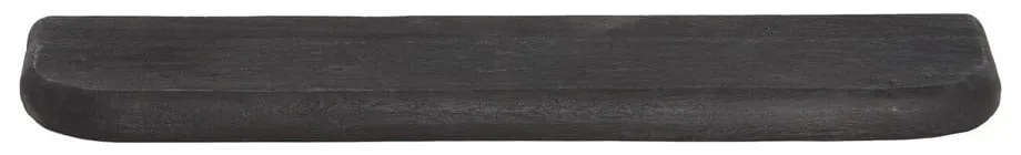 Czarna półka z litego drewna mango 50 cm Tarontu – Light &amp; Living