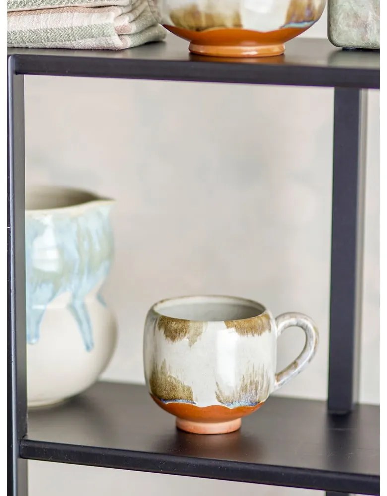 Kamionkowe filiżanki do cappuccino zestaw 4 szt. 200 ml Jade – Bloomingville