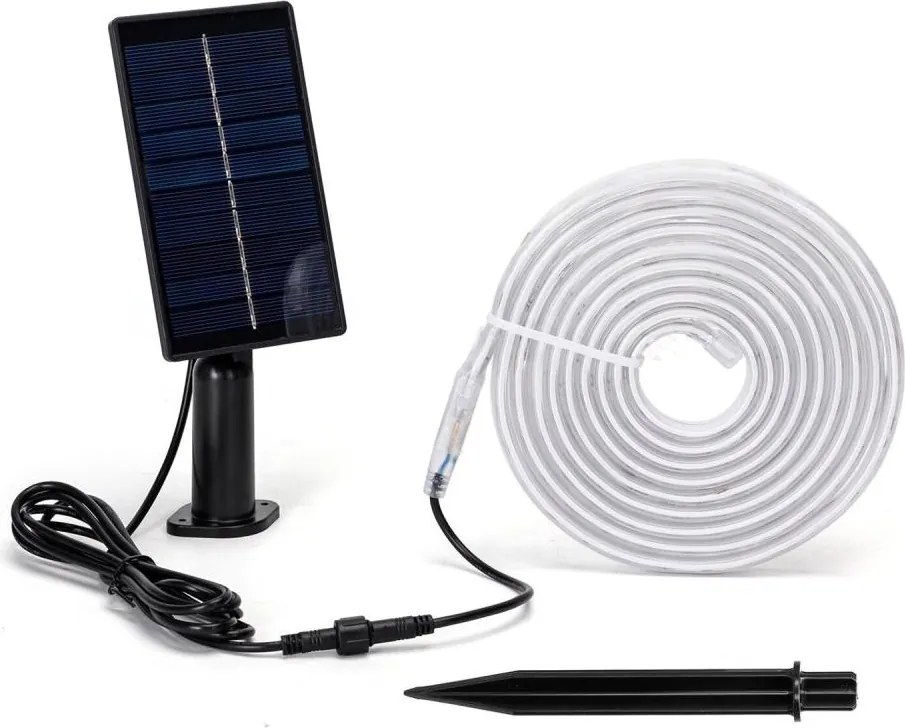Aigostar - LED RGB ściemnialny solarny pasek LED/1,6W/3,2V 5 m IP65 + pilot