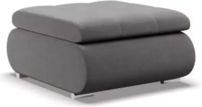 Pufa Xavio ze schowkiem – pikowana, tapicerowana, elegancka pufa do salonu i sypialni, różne kolory