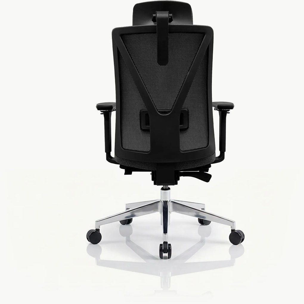 Fotel biurowy ergonomiczny czarny VECTOR
