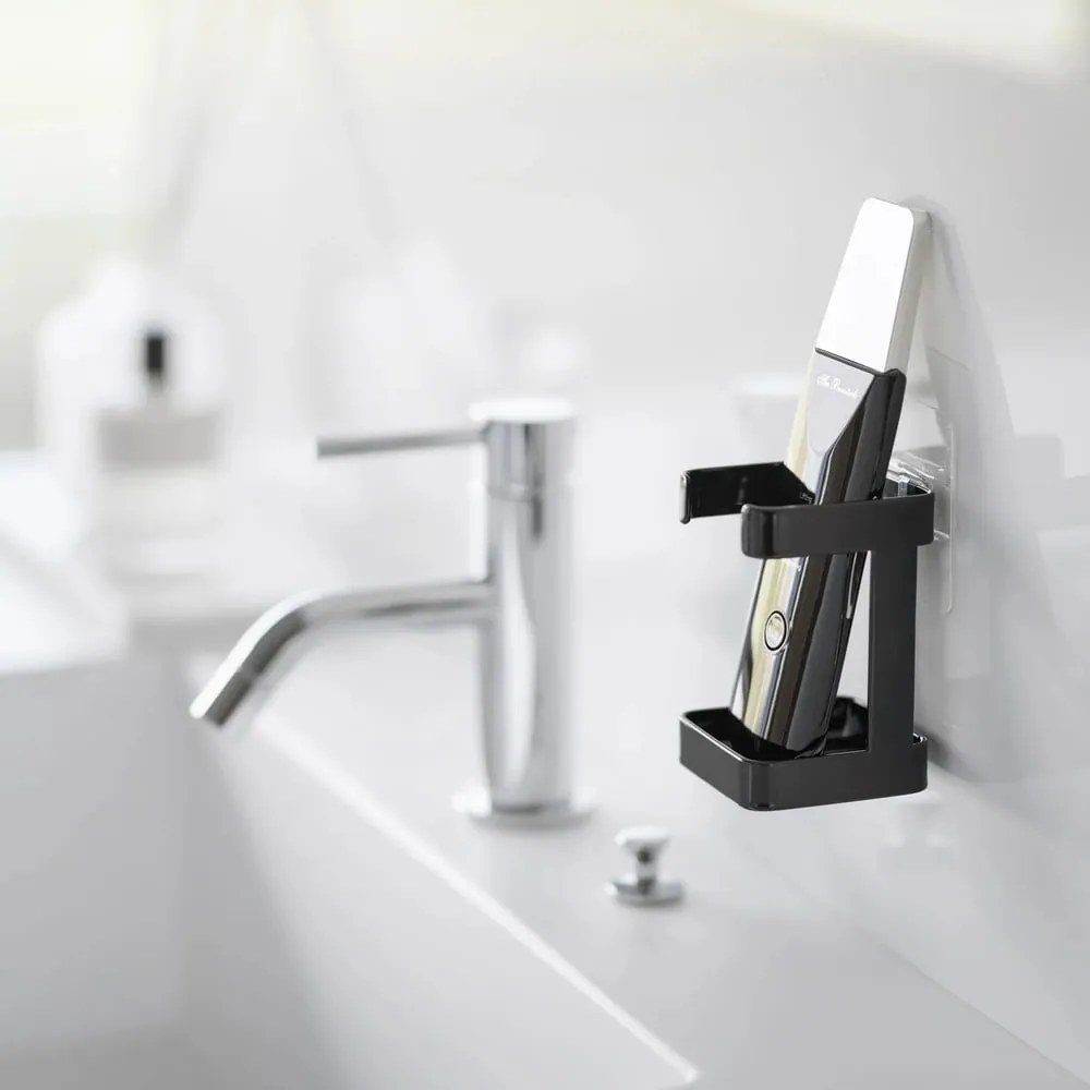 Czarny metalowy uchwyt na maszynkę do golenia Film Hook – YAMAZAKI