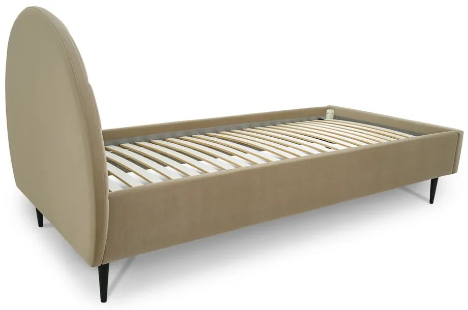 Beżowe łóżko dziecięce 90x200 cm Mercury – Scandic
