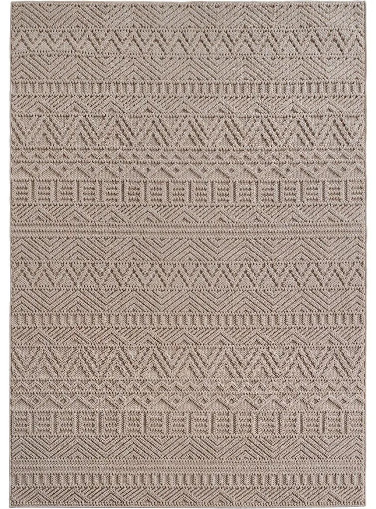 Dywan nowoczesny Helix 3D boho beżowy 280 cm x 370 cm