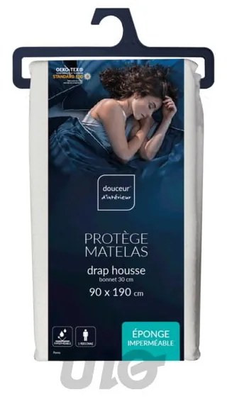 Ochraniacz na materac 90x190 cm Ponny – douceur d'intérieur