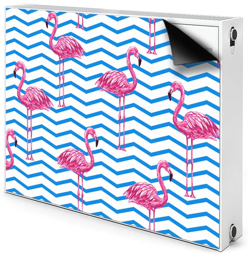 Maskownica na kaloryfer Flamingi