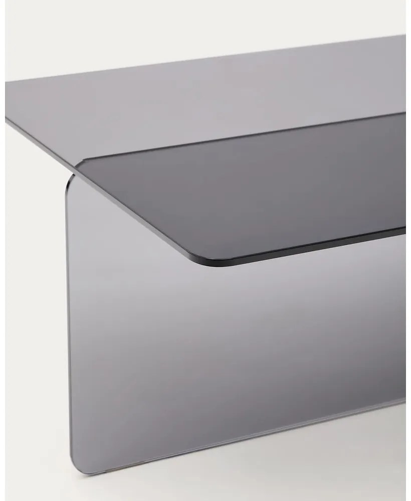 Szary szklany stolik 60x120 cm Zaren – Kave Home