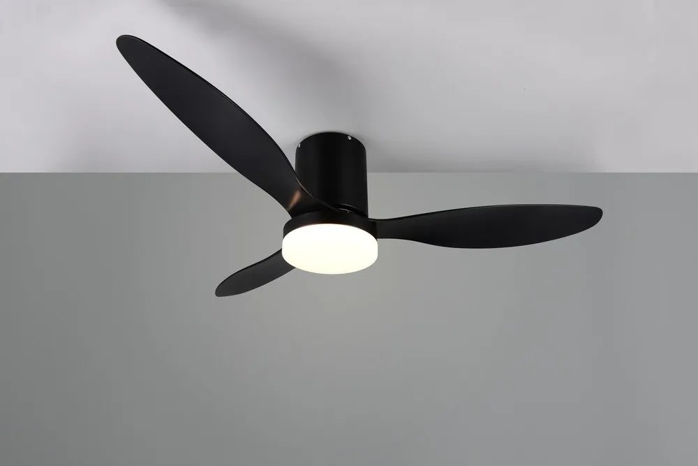 Lampa sufitowa LED w kolorze matowej czerni ø 132 cm Göteborg – Reality