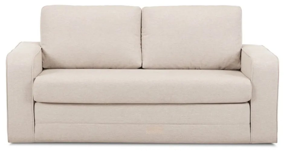 Beżowa rozkładana sofa 160 cm Come – Bobochic Paris