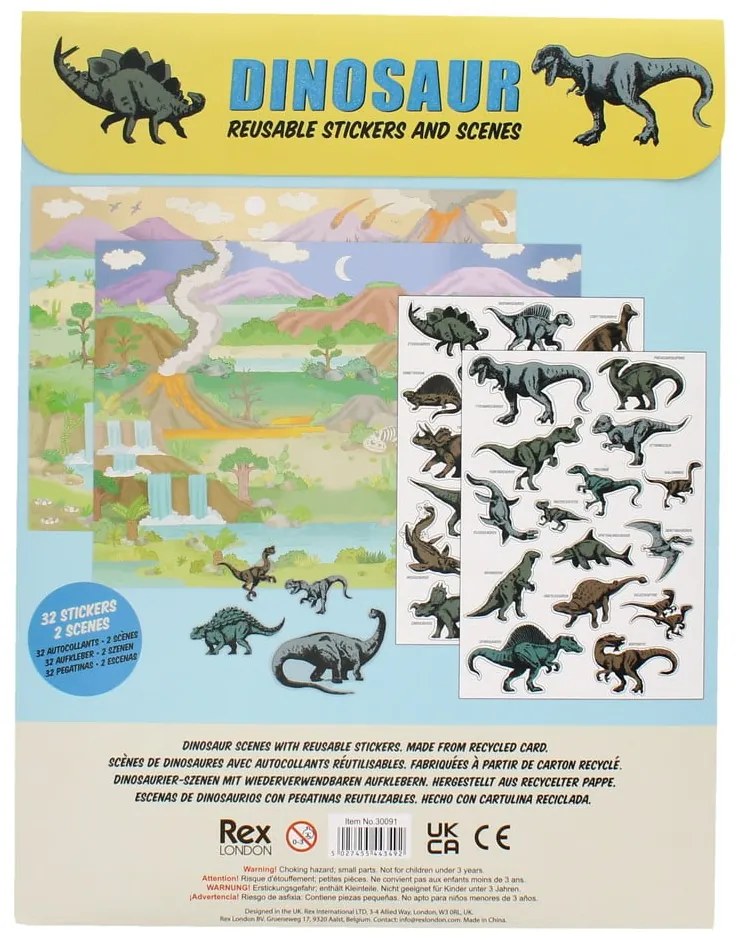 Zestaw kreatywny Prehistoric Land – Rex London