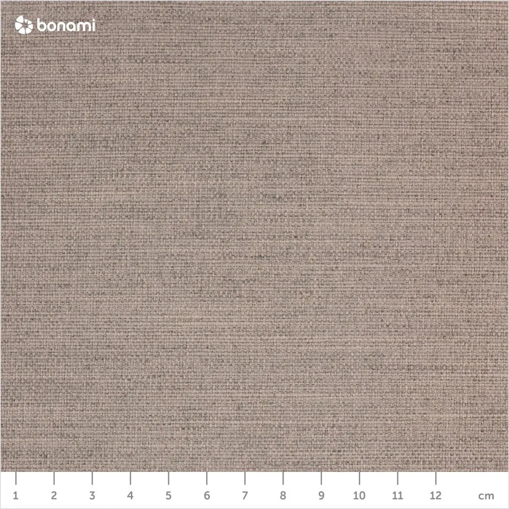 Beżowe tapicerowane łóżko dwuosobowe ze schowkiem i stelażem 180x200 cm Lotte – Meise Möbel