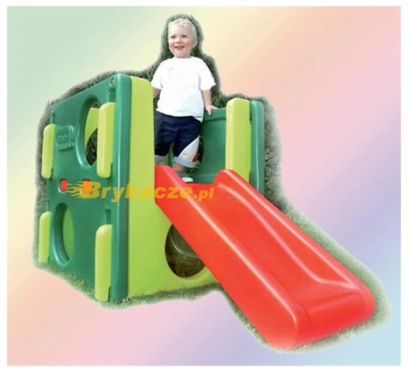Little tikes małpi gaj dla maluchów plac zabaw zjeżdżalnia
