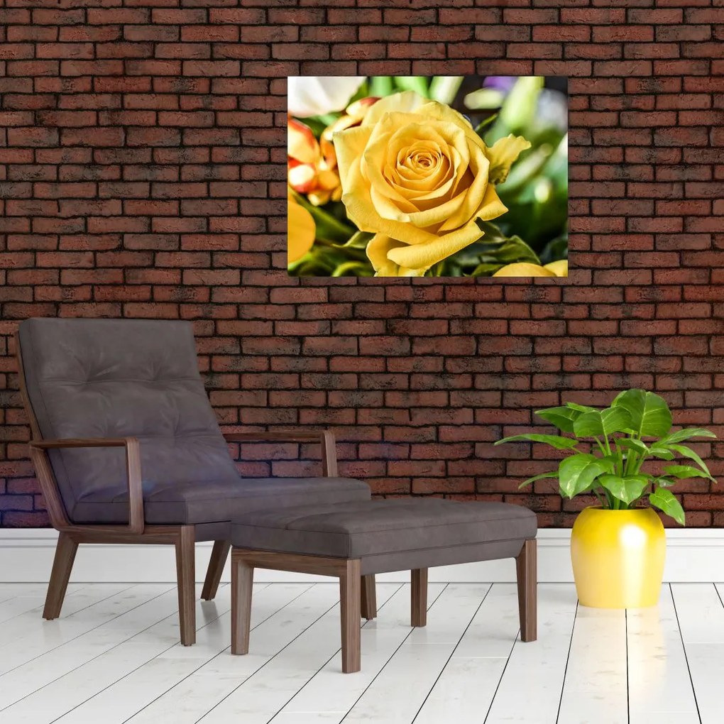 Obraz róży (70x50 cm)