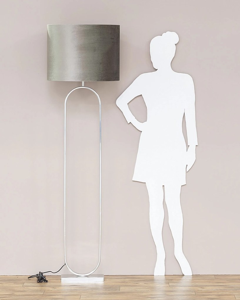 Lampa podłogowa Mira Taupe