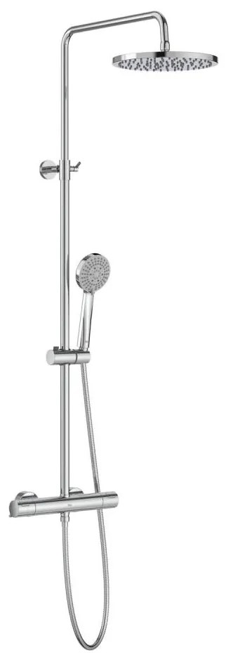 Roca A5A2F18C00 - Zestaw prysznicowy z baterią termostatyczną VICTORIA w chromie błyszczącym