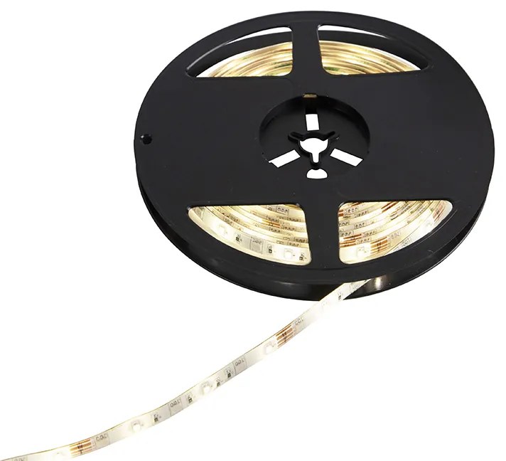 Inteligentna taśma LED RGBW 5 metrów 24W w komplecie z zasilaczem