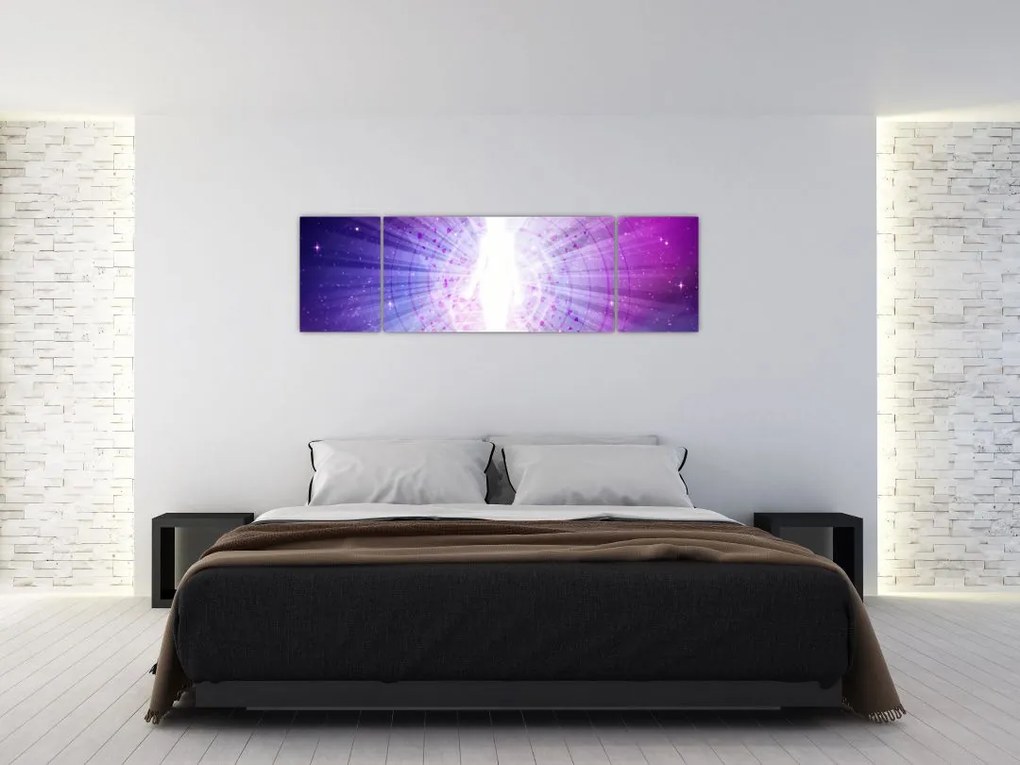 Abstrakcyjny obraz - Kobieta (170x50 cm)