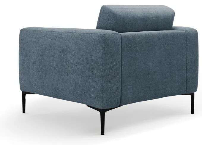 Ciemnoniebieski fotel Bemy – Micadoni