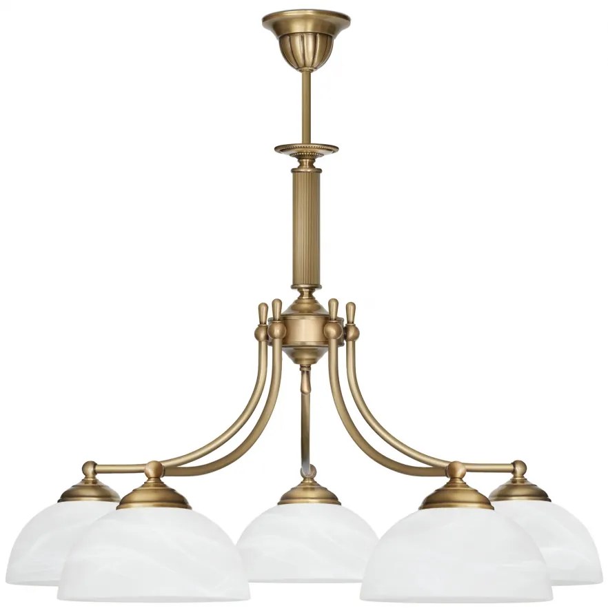 Złoty żyrandol do pokoju V-S5D