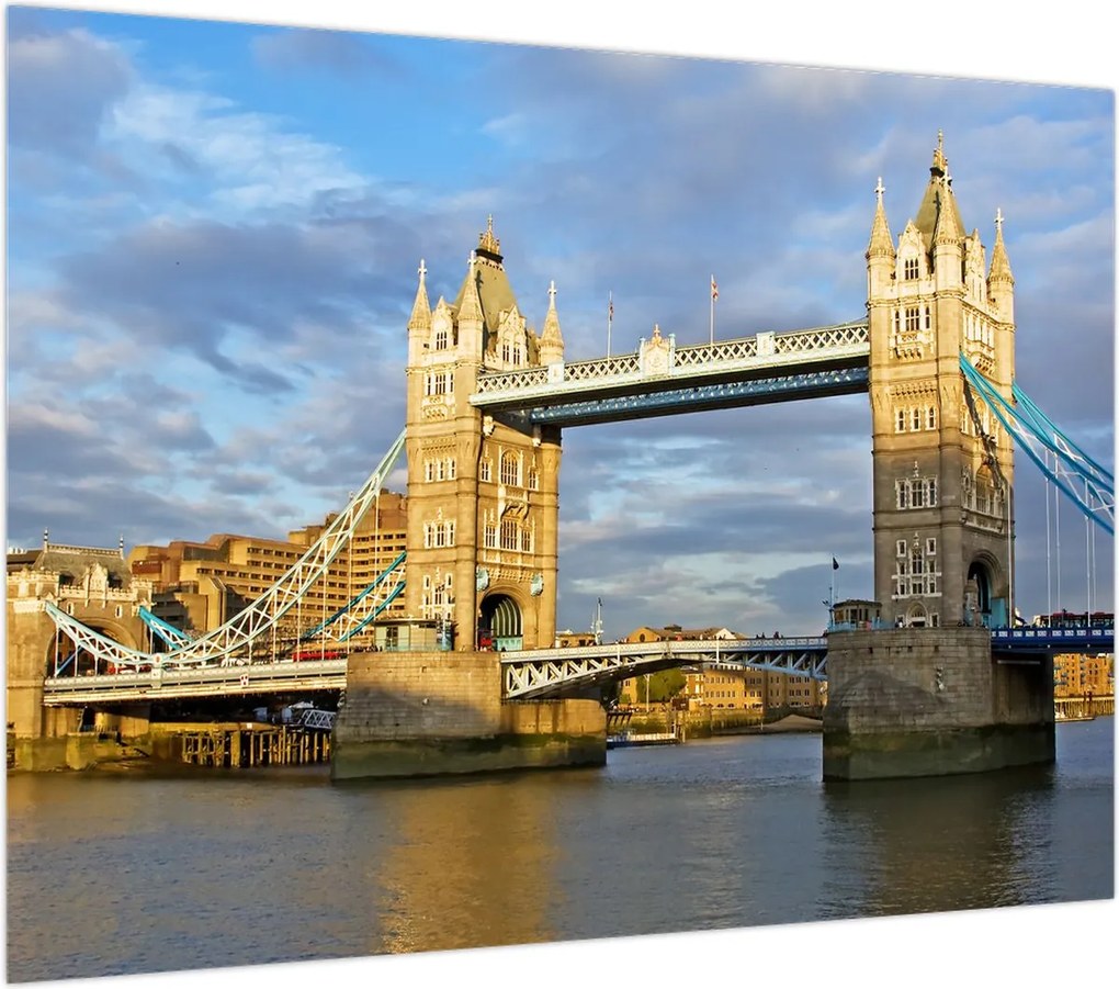 Obraz na szkle - Tower Bridge (70x50 cm)