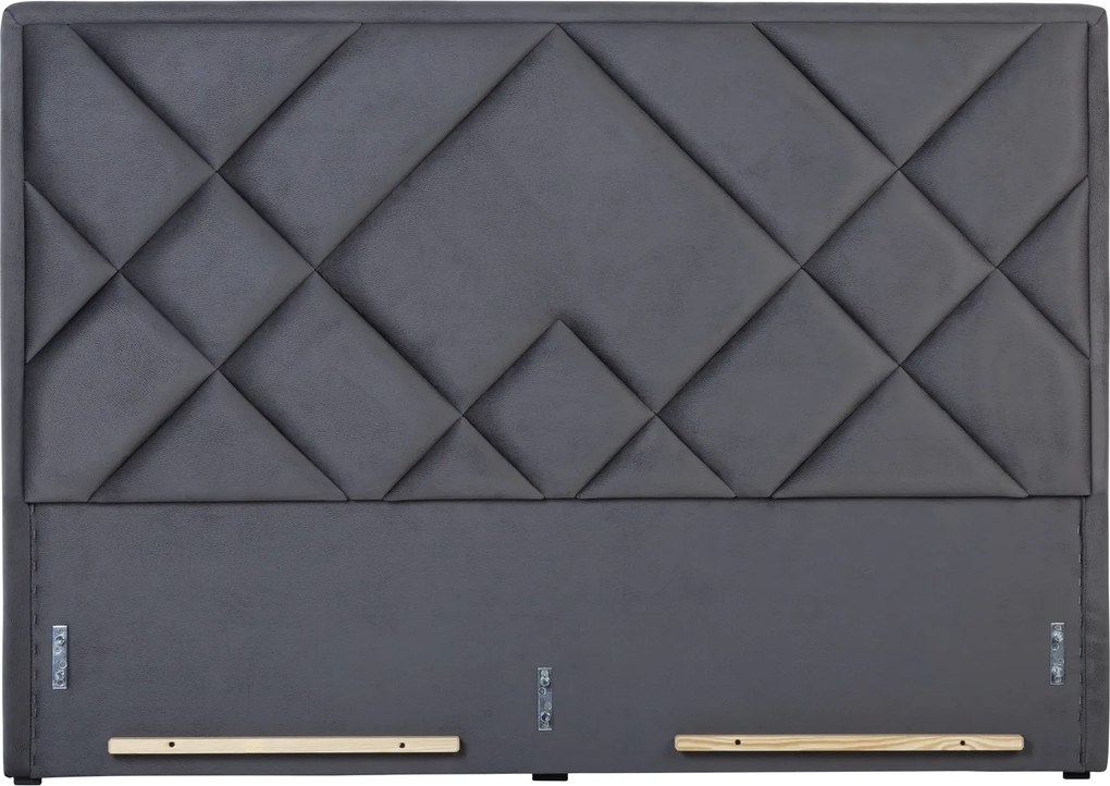 Łóżko z pojemnikiem na pościel Linares Slim 160 x 200 solar 96 nóżka NCR2