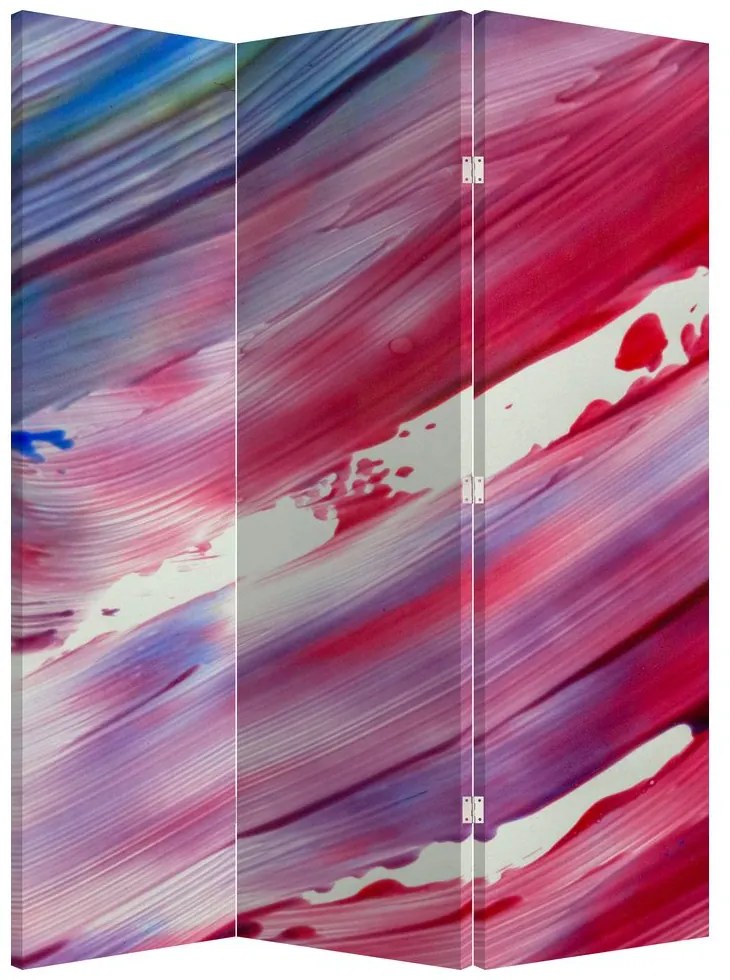 Parawan - Kolory różowy i niebieski (126x170 cm)