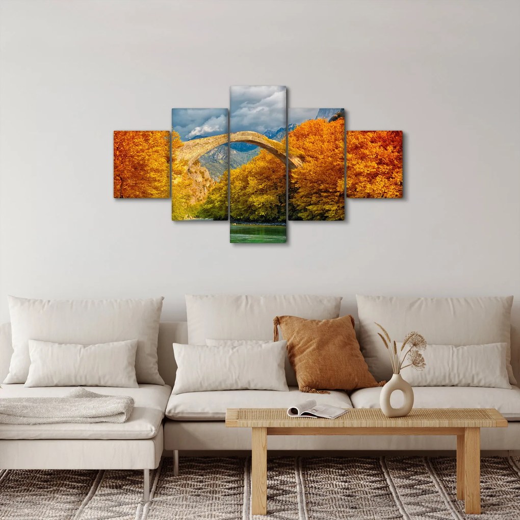 Obraz - Most Konitsa (125x70 cm)