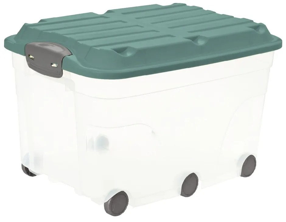 Plastikowy pojemnik z pokrywką Roller − Rotho