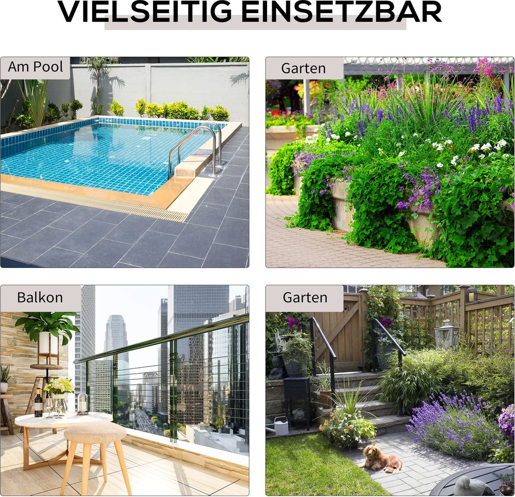 Outsunny Stolik Ogrodowy Stojak na Kwiaty Technorattan Metal Brązowy Składany Praktyczny i Dekoracyjny | Aosom PL