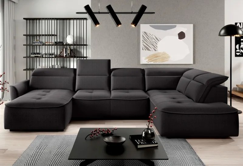 Narożnik MURILLO XL z elektryczną regulacją siedziska WERSAL