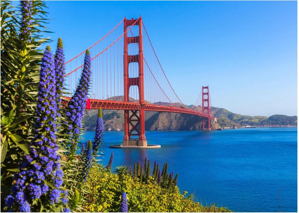 Obraz na szkle - Most Golden Gate, San Francisco (70x50 cm)