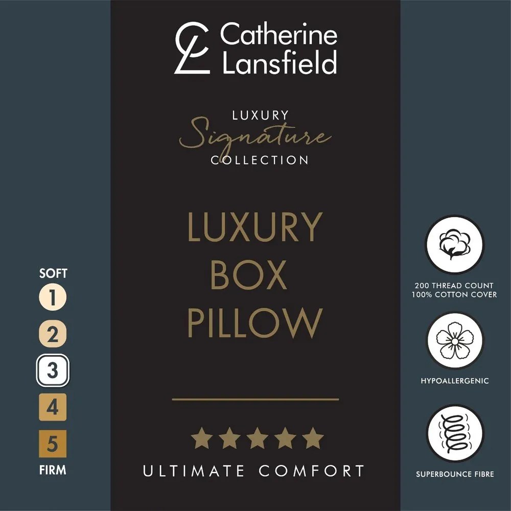 Poduszka 48x74 cm Luxury Box – Catherine Lansfield