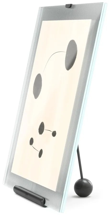 Czarna szklana ramka stojąca 26x30,5 cm Flute – Umbra