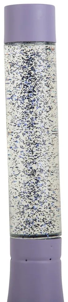 Fioletowa lampa stołowa ze szklanym kloszem (wysokość 37,5 cm) Astro Glittler – Leitmotiv