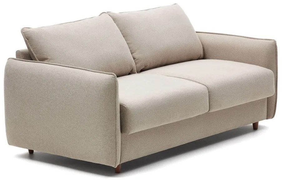 Beżowa rozkładana sofa 185 cm Carlota – Kave Home