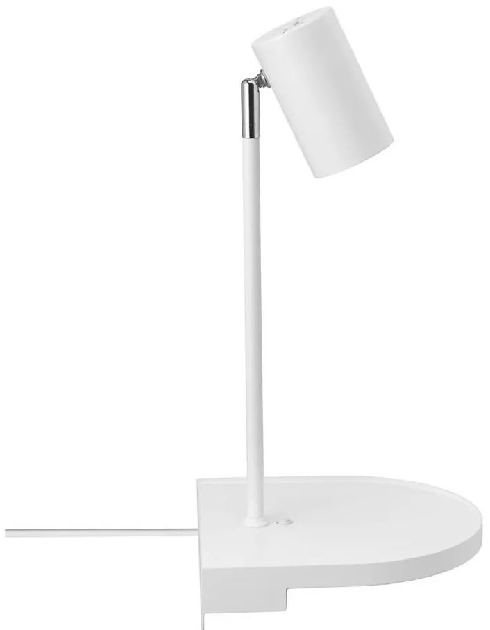 Nordlux - Lampa ścienna z półką CODY 1xGU10/15W/230V biała