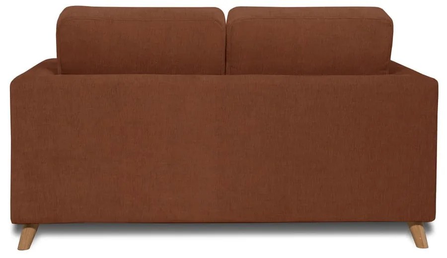 Ciemnopomarańczowa sofa 157 cm Faria – Scandic