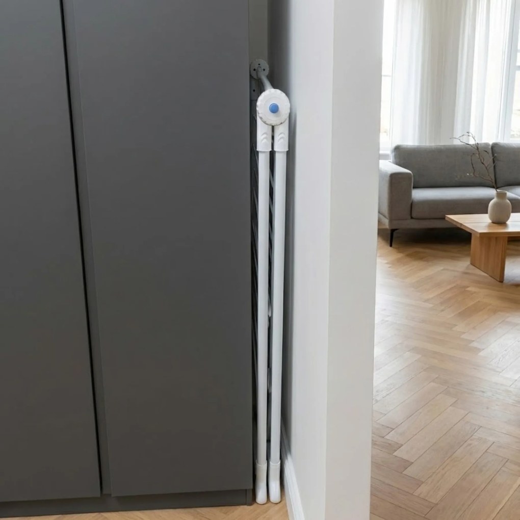 Suszarka na pranie łazienkowa, na wannę, 70 x 79 cm, MALO