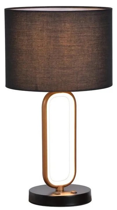 Rabalux 74044 - LED Lampa stołowa DOMIRO 1xE27/60W/230V + LED/8W