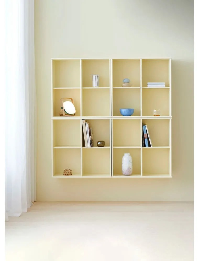 Jasnożółty regał wiszący 70x70 cm Mistral – Hammel Furniture