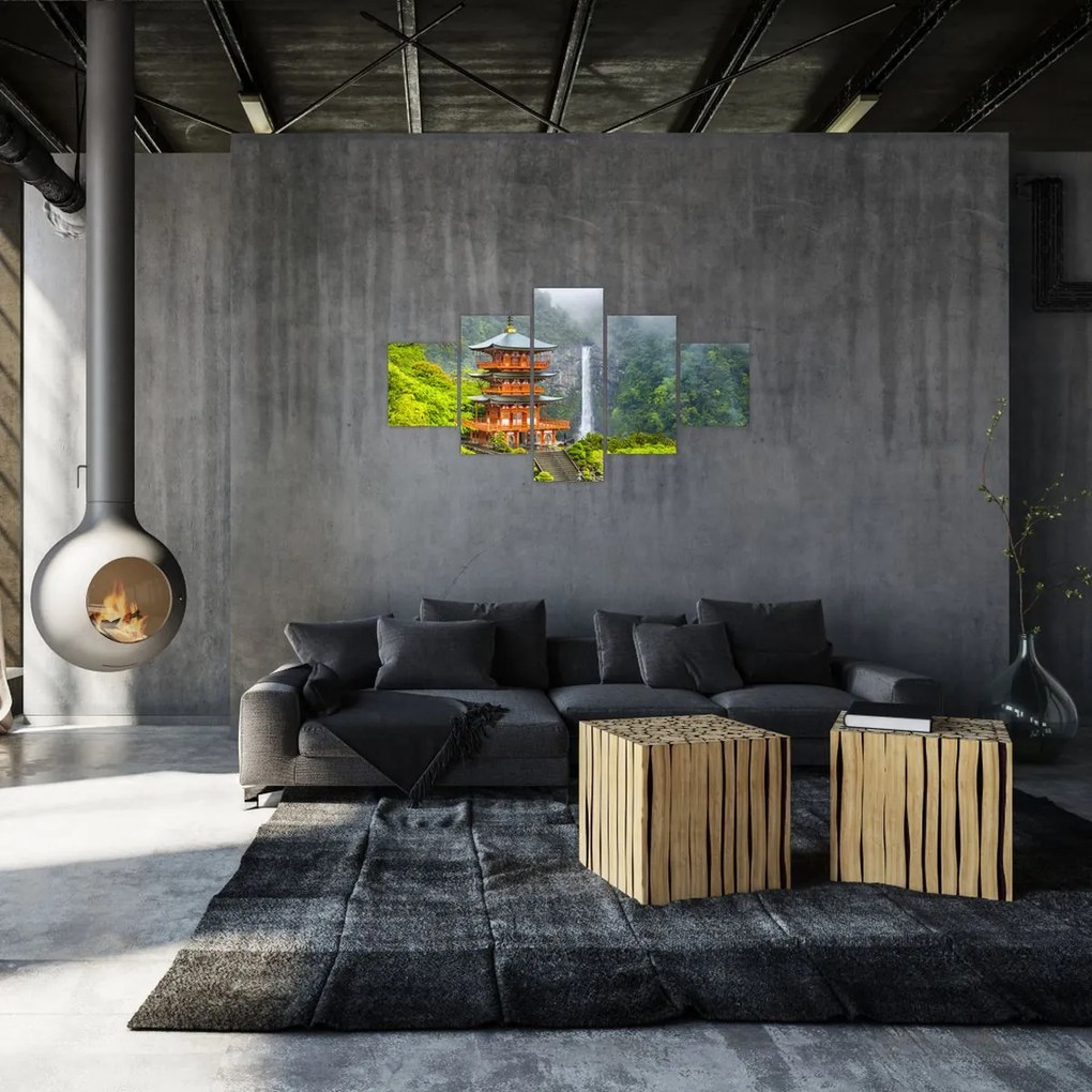 Obraz - Wodospad Naci (125x70 cm)