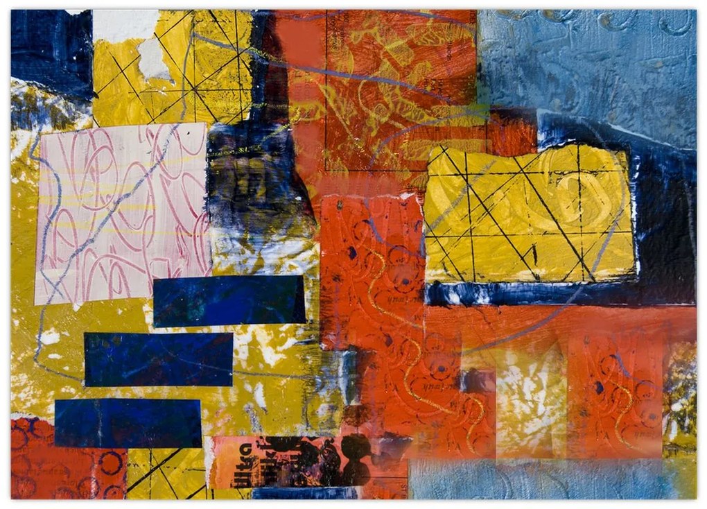 Obraz - Abstrakcja (70x50 cm)