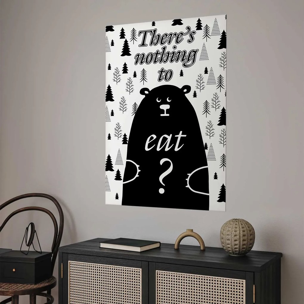 Plakat Nothing to eat 21x30 cm bez ramy bez marginesu ARTGEIST B