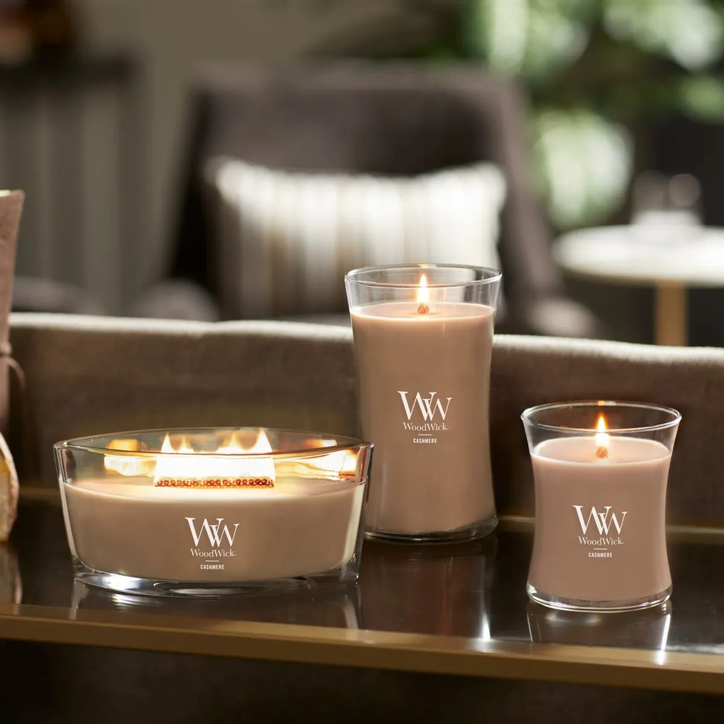 WoodWick Świeca zapachowa Cashmere, 453 g