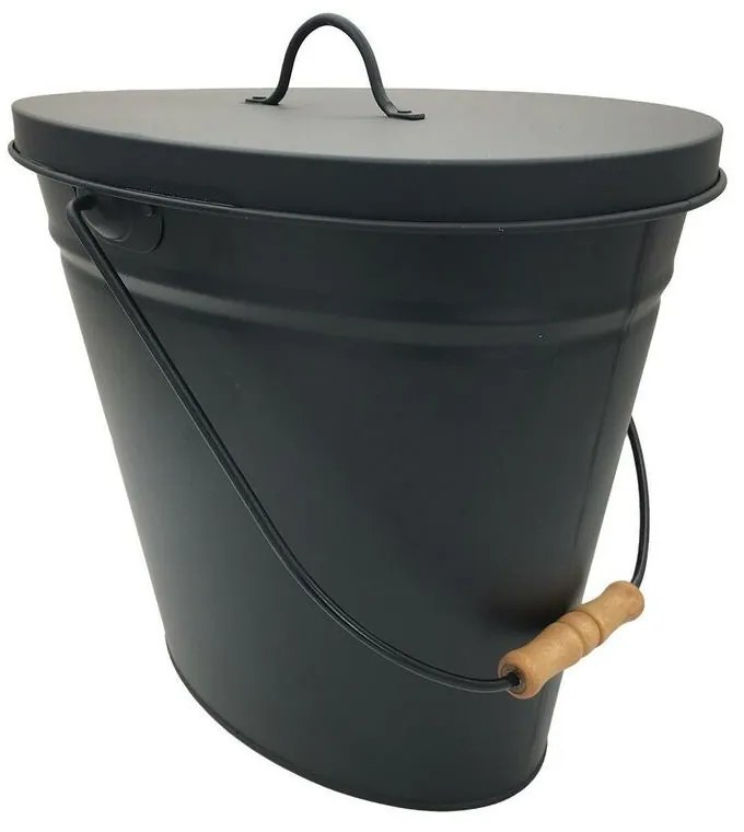 Pojemnik na popiół 20 l, czarny