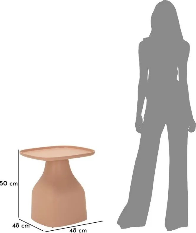 Plastikowy okrągły stolik ø 48 cm Gea – Mauro Ferretti