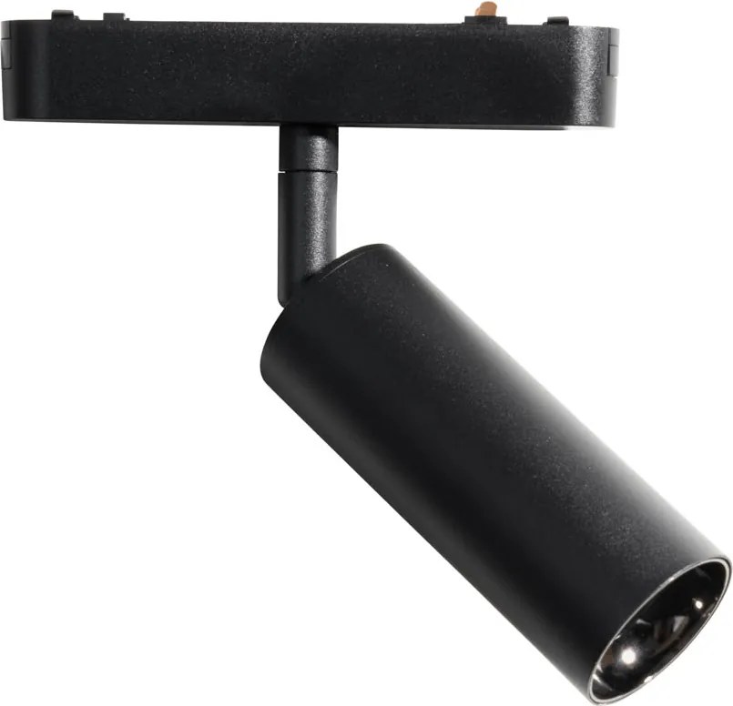 Nowoczesny czarny reflektor do systemu szynowego jednofazowego 4,5 W 3000 K - Magnetic Samson